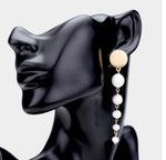Dangle pearl earring