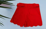 Vivian red shorts