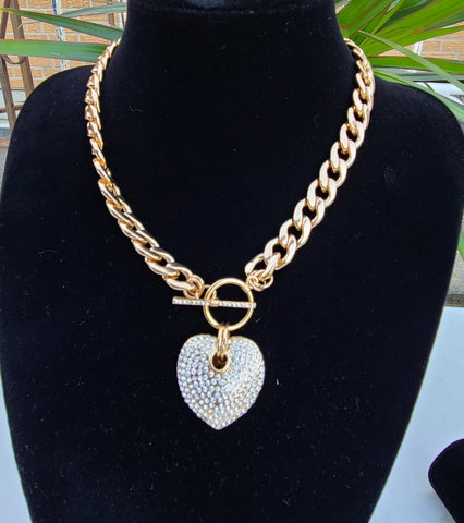 Love me cuban link necklace
