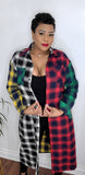 Ava long sleeve flannel shirt