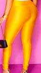 Althea high rise yellow  leggings