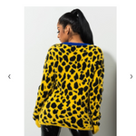 Victoria leopard print sweater