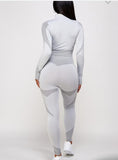 Alexis 2PC sportswear set - Grey