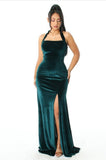 The head turner velvet gown