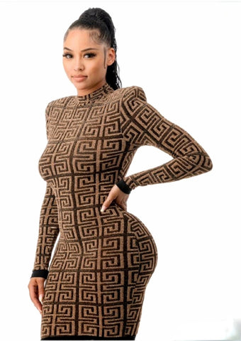 Minaj bodycon dress