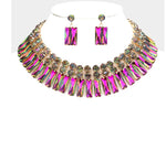 Bold evening necklace